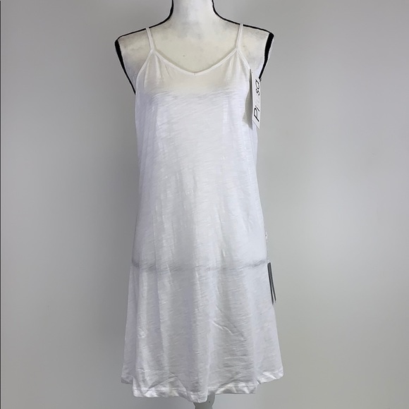 Pitusa White Cotton Dress multicolored Pom Poms - Picture 3 of 8